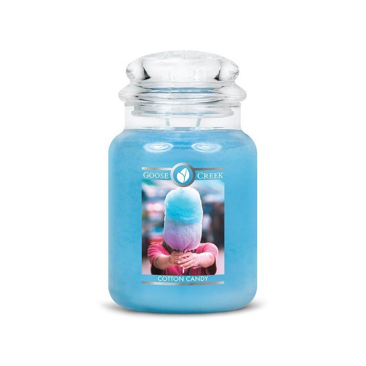Duża świeca Cotton Candy Goose Creek Candle