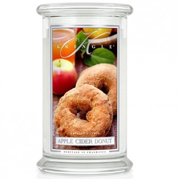 Duża świeca Atkins Cider Donut Kringle Candle