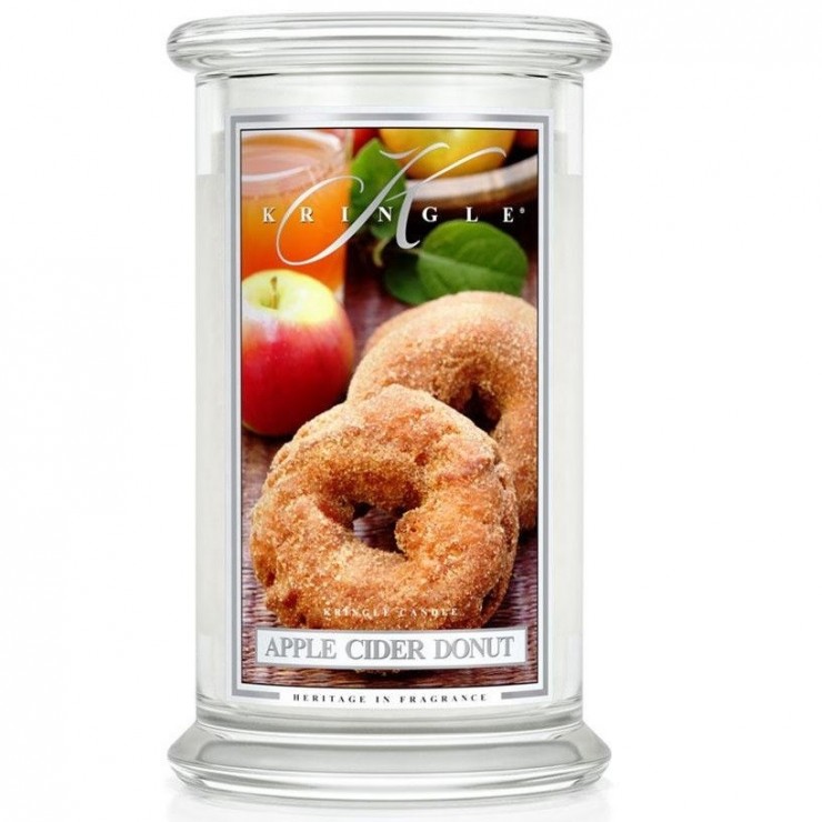 Duża świeca Atkins Cider Donut Kringle Candle Duża świeca Atkins Cider Donut Kringle Candle