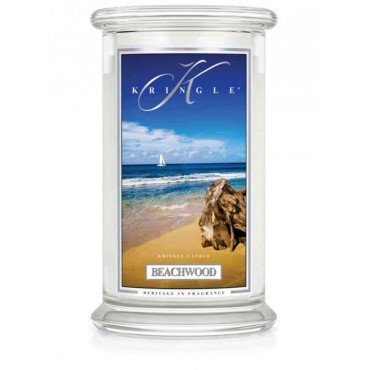 Duża świeca Beachwood Kringle Candle