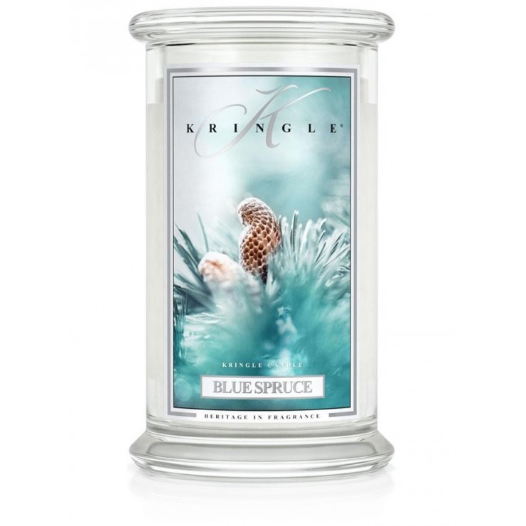 Duża świeca Blue Spruce Kringle Candle Duża świeca Blue Spruce Kringle Candle