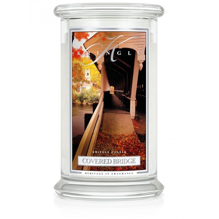 Duża świeca Covered Bridge Kringle Candle Duża świeca Covered Bridge Kringle Candle