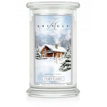 Duża świeca Cozy Cabin Kringle Candle