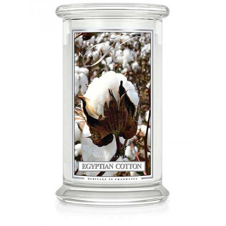Duża świeca Egyptian Cotton Kringle Candle Duża świeca Egyptian Cotton Kringle Candle