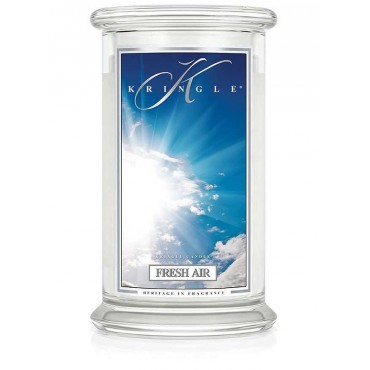 Duża świeca Fresh Air Kringle Candle