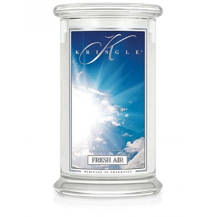 Duża świeca Fresh Air Kringle Candle Duża świeca Fresh Air Kringle Candle