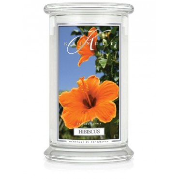 Duża świeca Hibiscus Kringle Candle