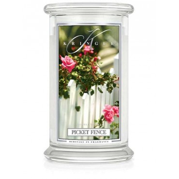 Duża świeca Picket Fence Kringle Candle