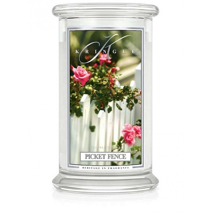 Duża świeca Picket Fence Kringle Candle