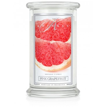 Duża świeca Pink Grapefruit Kringle Candle