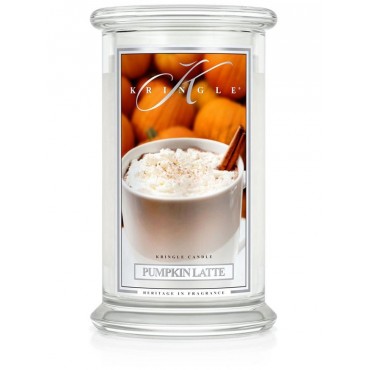 Duża świeca Pumpkin Latte Kringle Candle