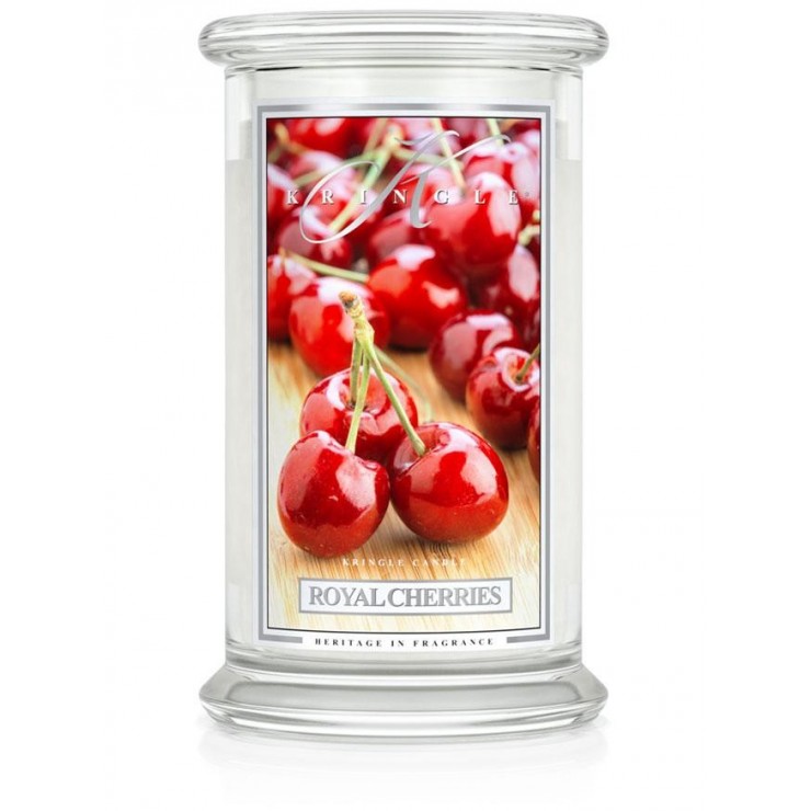 Duża świeca Royal Cherries Kringle Candle Duża świeca Royal Cherries Kringle Candle