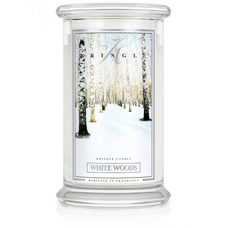 Duża świeca White Woods Kringle Candle Duża świeca White Woods Kringle Candle