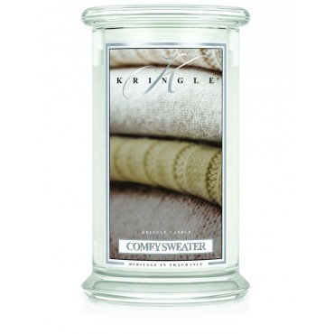 Duża świeca Comfy Sweater Kringle Candle