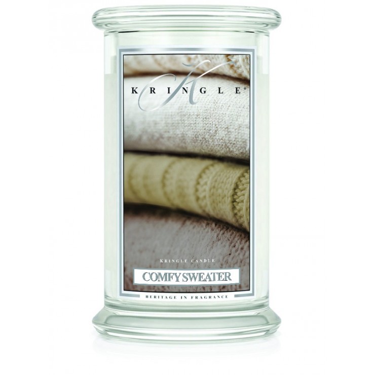 Duża świeca Comfy Sweater Kringle Candle Duża świeca Comfy Sweater Kringle Candle