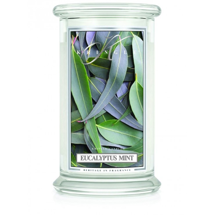 Duża świeca Eucalyptus Mint Kringle Candle Duża świeca Eucalyptus Mint Kringle Candle