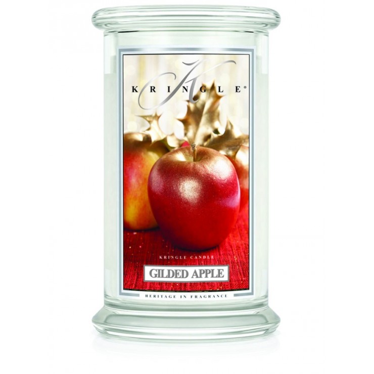 Duża świeca Gilded Apple Kringle Candle Duża świeca Gilded Apple Kringle Candle