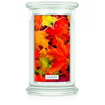 Duża świeca Leaves Kringle Candle