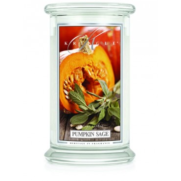 Duża świeca Pumpkin Sage Kringle Candle