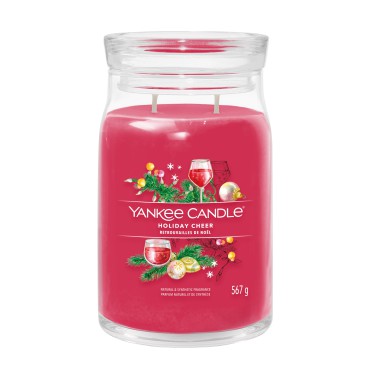 copy of Duża świeca Signature Red Raspberry Yankee Candle