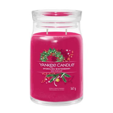 copy of Duża świeca Signature Red Raspberry Yankee Candle