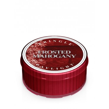 Daylight Frosted Mahogany Kringle Candle