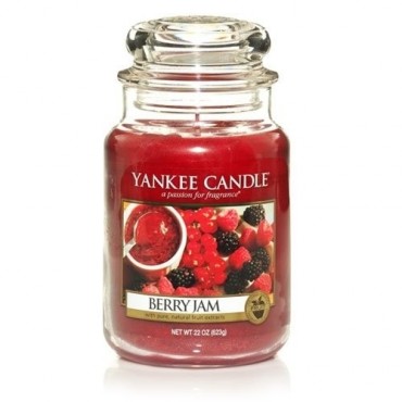 Duża świeca Berry Jam Yankee Candle