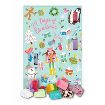 copy of Kalendarz adwentowy Santa Stop Here Bomb Cosmetics