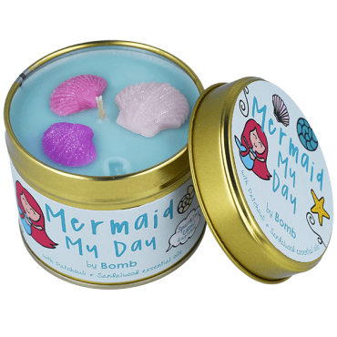 Świeca zapachowa w puszce Mermaid My Day Bomb Cosmetics