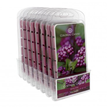 Wosk Berry Vine Colonial Candle
