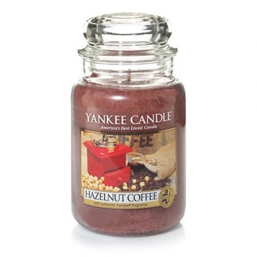 Duża świeca Hazelnut Coffee Yankee Candle