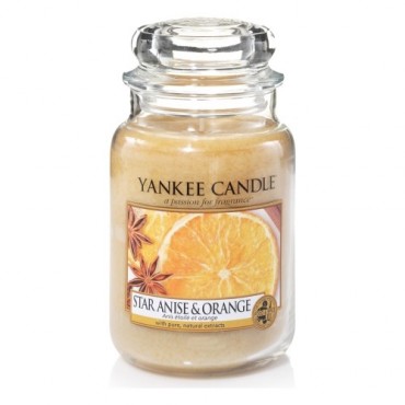 Duża świeca Star Anise & Orange Yankee Candle