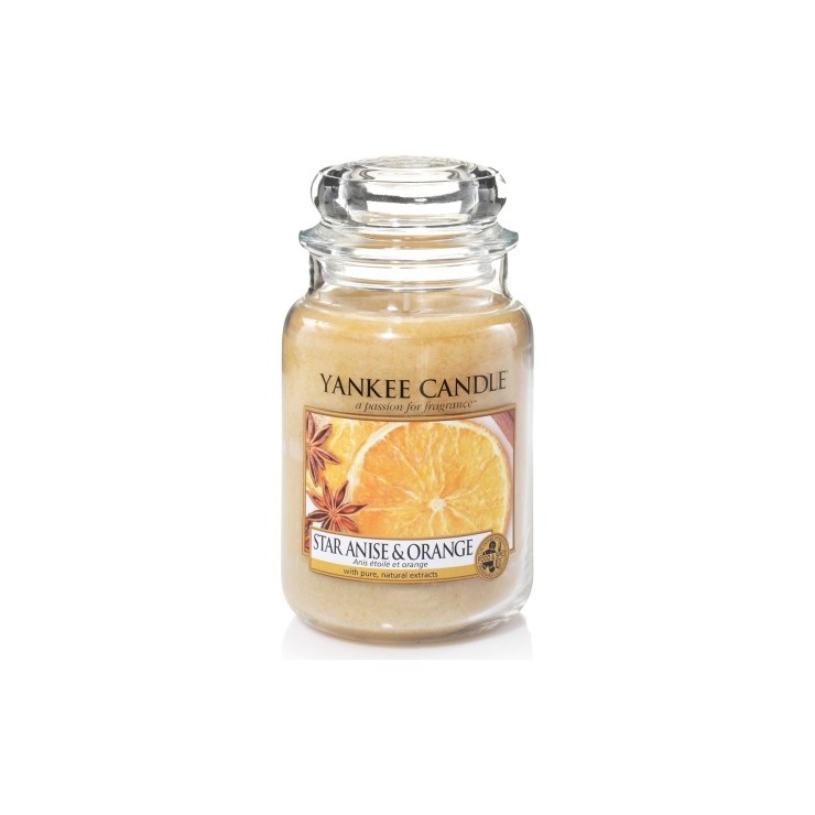 Duża świeca Star Anise & Orange Yankee Candle Duża świeca Star Anise & Orange Yankee Candle