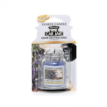 Car jar ultimate Lavender Vanilla Yankee Candle