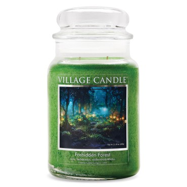 Duża świeca Forbidden Forest Village Candle