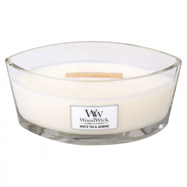 Świeca Hearthwick White Tea & Jasmine WoodWick