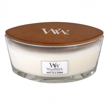 Świeca Hearthwick White Tea & Jasmine WoodWick