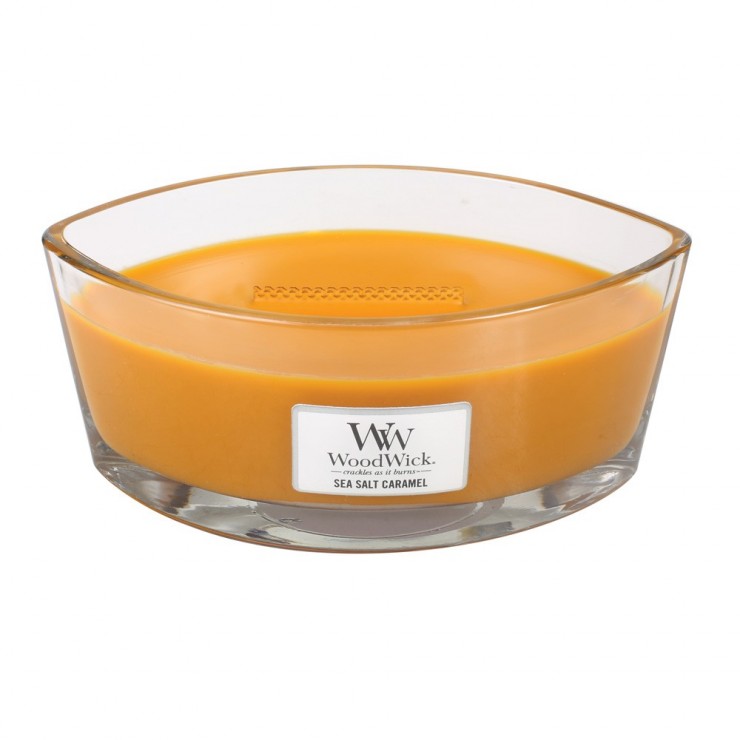 Świeca Hearthwick Sea Salt Caramel WoodWick Świeca Hearthwick Sea Salt Caramel WoodWick