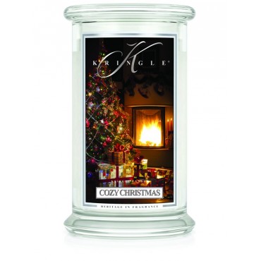 Duża świeca Cozy Christmas Kringle Candle