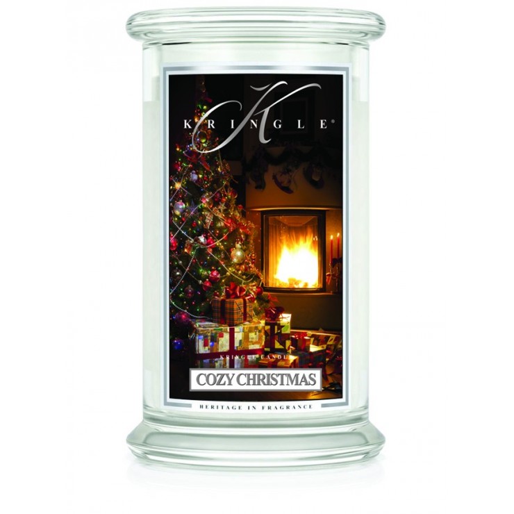 Duża świeca Cozy Christmas Kringle Candle Duża świeca Cozy Christmas Kringle Candle