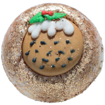 Kremowa kuleczka do kąpieli ŚWIĄTECZNY PUDDING – Bomb Cosmetics