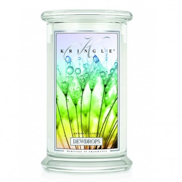 Duża świeca Dewdrops Kringle Candle