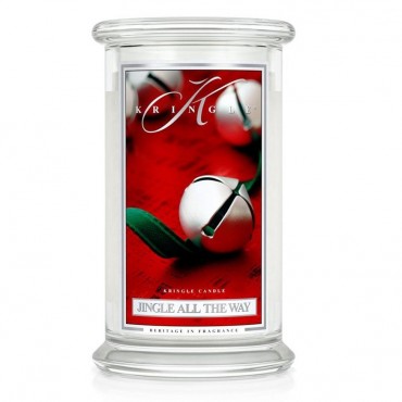 Duża świeca Jingle All The Way Kringle Candle