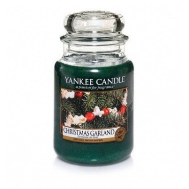 Duża świeca Christmas Garland Yankee Candle