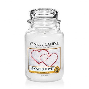 Duża świeca Snow in Love Yankee Candle