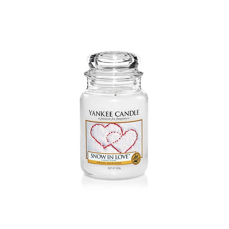 Duża świeca Snow in Love Yankee Candle Duża świeca Snow in Love Yankee Candle