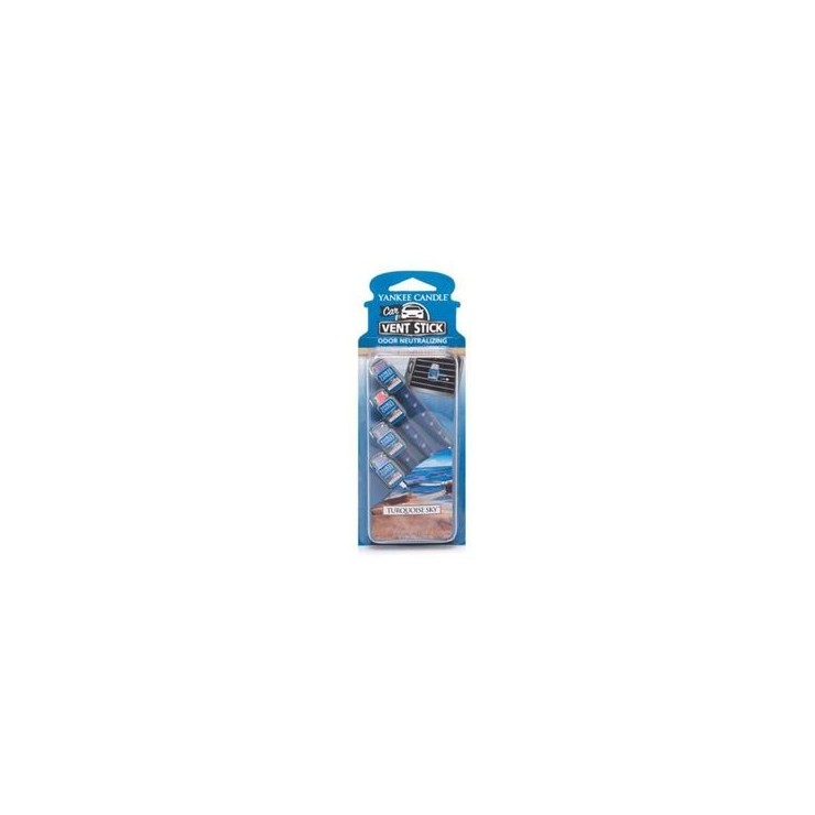 Car vent stick Turquoise Sky Yankee Candle Car vent stick Turquoise Sky Yankee Candle