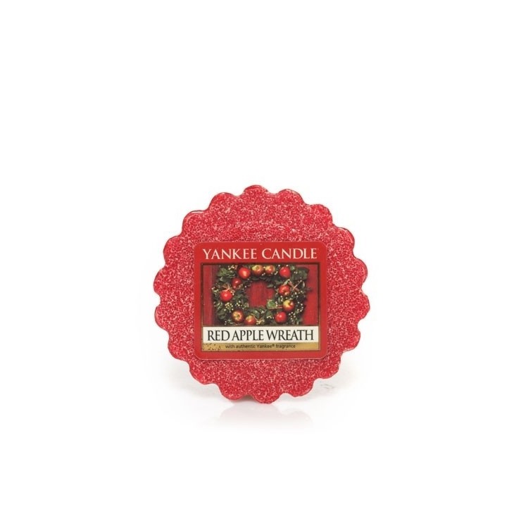 Wosk Red Apple Wreath Yankee Candle