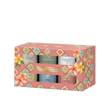 copy of Zestaw mały tumbler i 3 świece mini Snow Globe Wonderland Yankee Candle