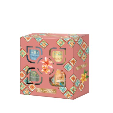 copy of Zestaw mały tumbler i 3 świece mini Snow Globe Wonderland Yankee Candle
